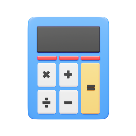 Calculator  3D Icon