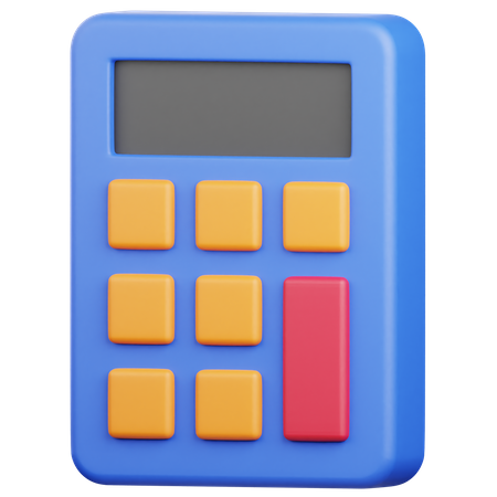 Calculator  3D Icon