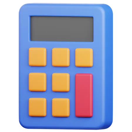 Calculator  3D Icon