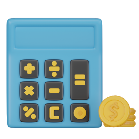 Calculator  3D Icon