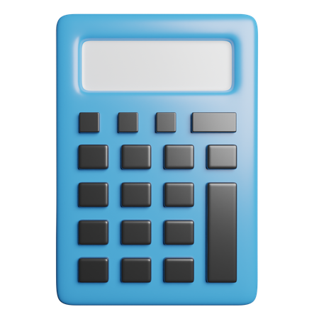 Calculator  3D Icon