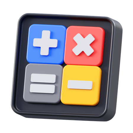 Calculator  3D Icon