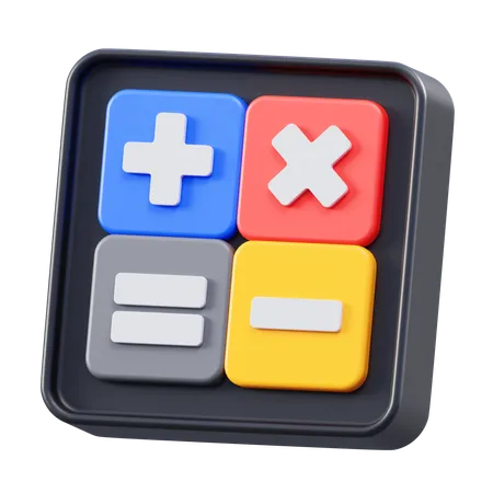 Calculator  3D Icon