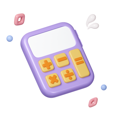 Calculator  3D Icon