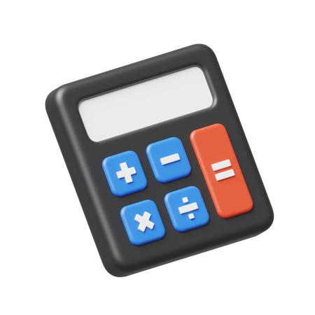 Calculator  3D Icon