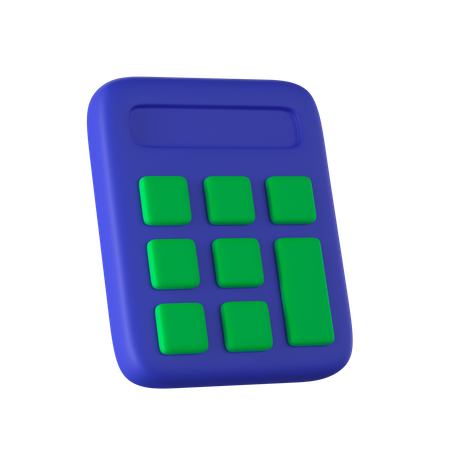 Calculator  3D Icon