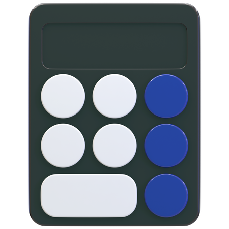 Calculator  3D Icon