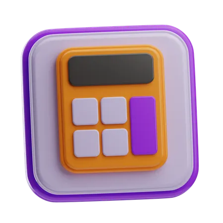 Calculator  3D Icon