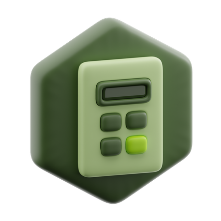 Calculator  3D Icon