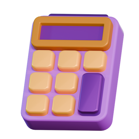 Calculator  3D Icon