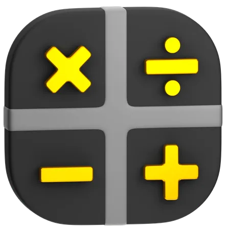 Calculator  3D Icon