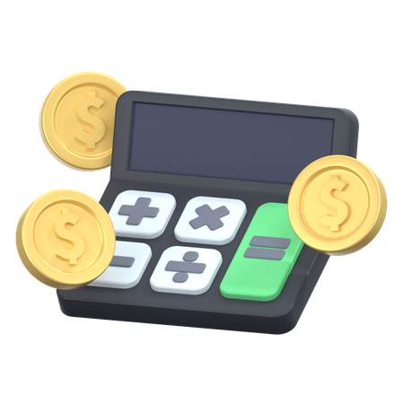 Calculator  3D Icon