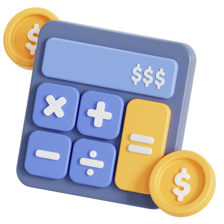 Calculator  3D Icon