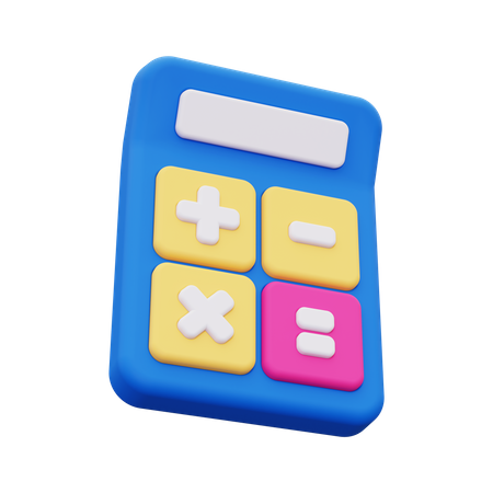 Calculator  3D Icon