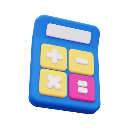 Calculator  3D Icon