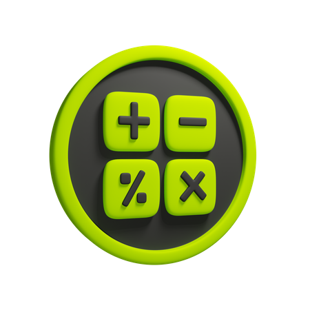 Calculator  3D Icon