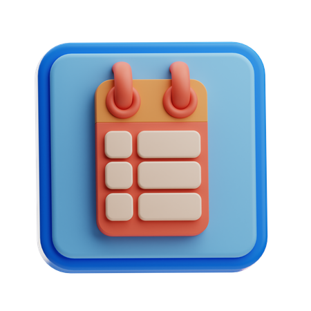 Calculator  3D Icon