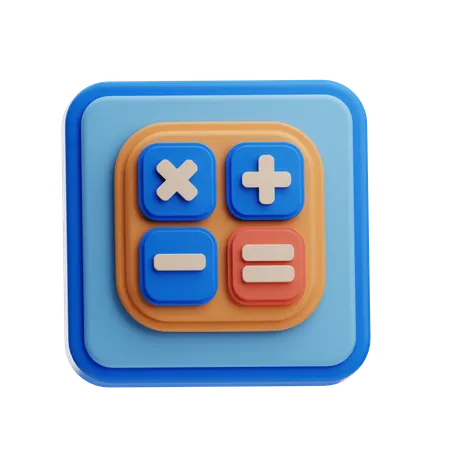 Calculator  3D Icon