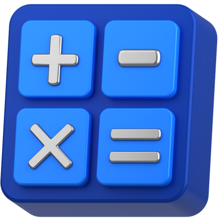 Calculator  3D Icon