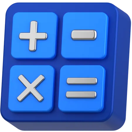 Calculator  3D Icon