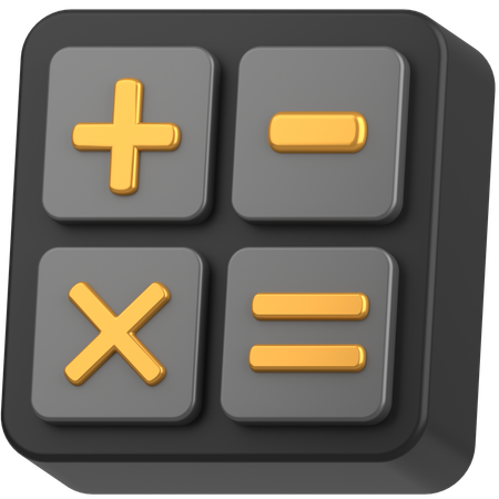 Calculator  3D Icon