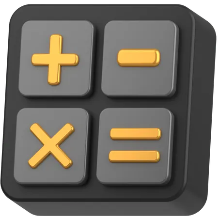 Calculator  3D Icon