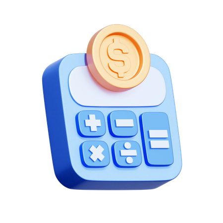 Calculator  3D Icon