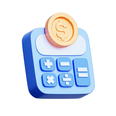 Calculator  3D Icon