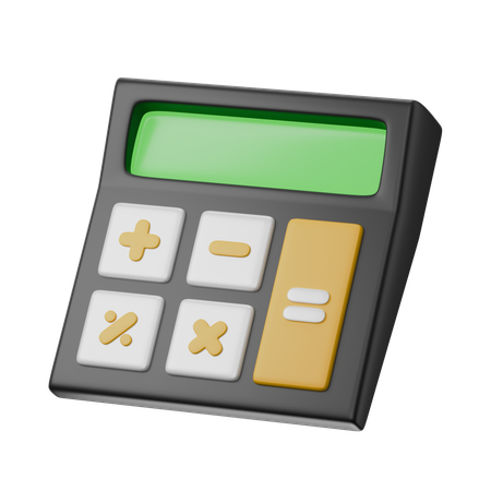 Calculator  3D Icon