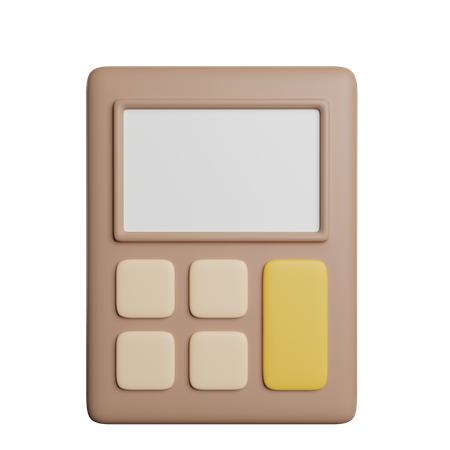 Calculator  3D Icon