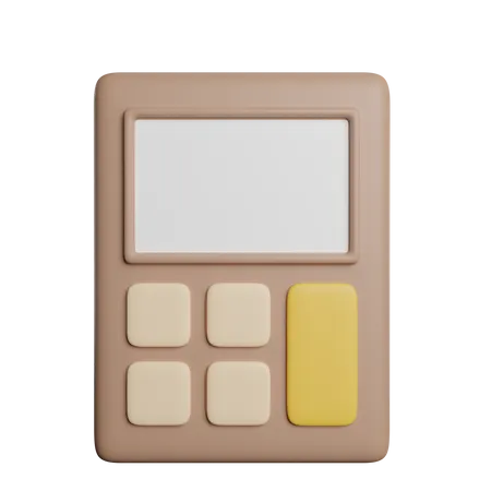 Calculator  3D Icon