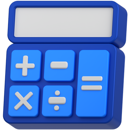 Calculator  3D Icon