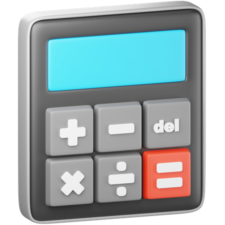 Calculator  3D Icon