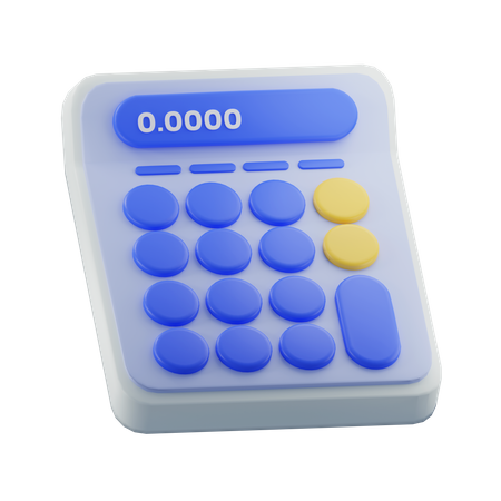 Calculator  3D Icon