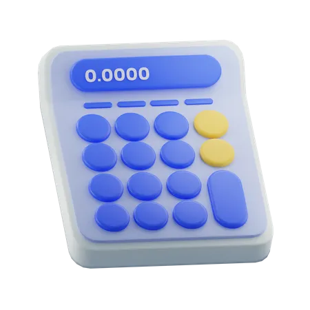 Calculator  3D Icon