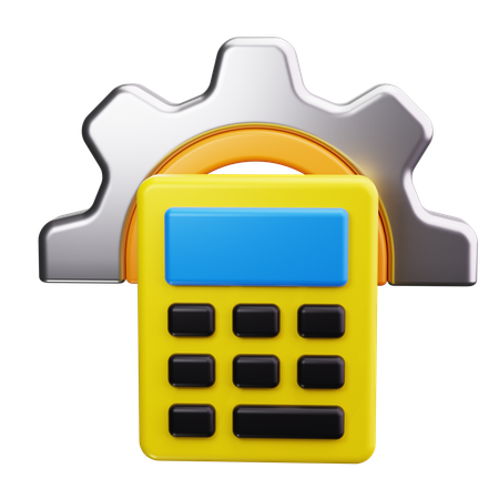 Calculator  3D Icon