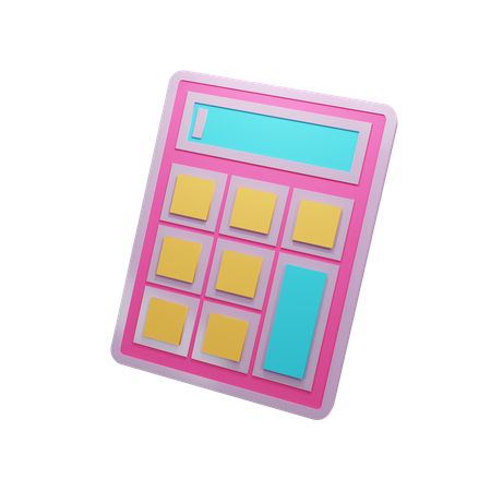 Calculator  3D Icon