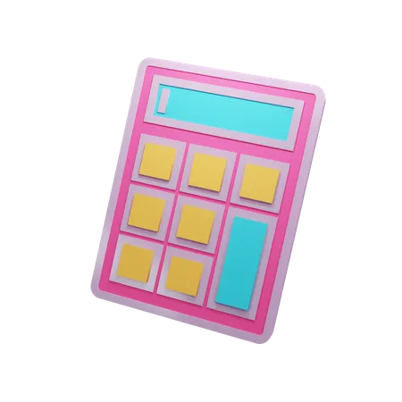 Calculator  3D Icon