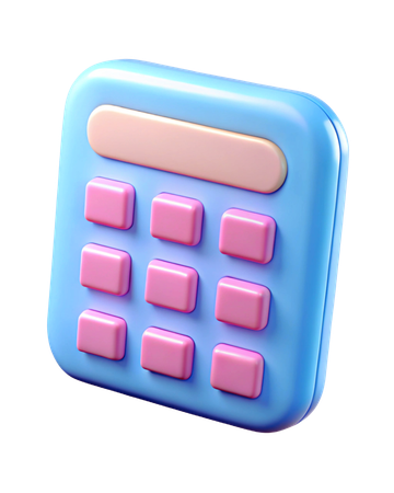 Calculator  3D Icon