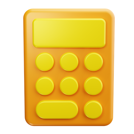 Calculator  3D Icon