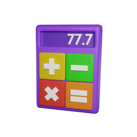 Calculator  3D Icon