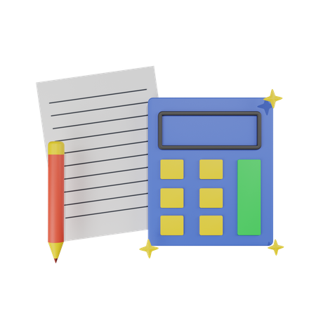 Calculator  3D Icon