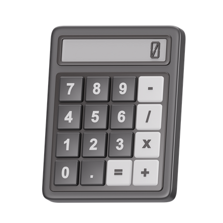 Calculator  3D Icon