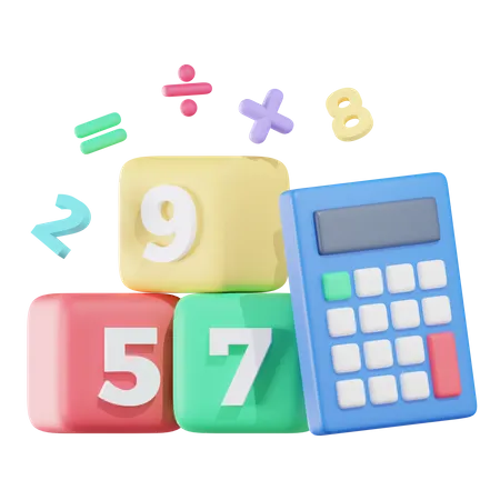 Calculator  3D Icon