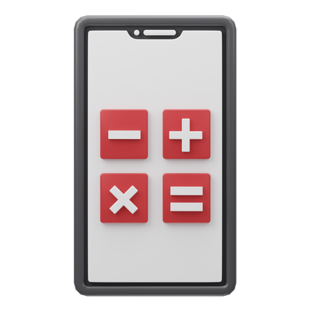 Calculator  3D Icon