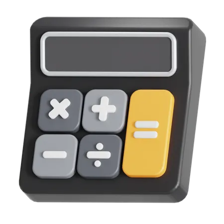 Calculator  3D Icon