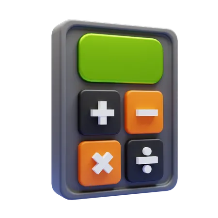 Calculator  3D Icon