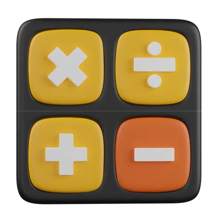 Calculator  3D Icon