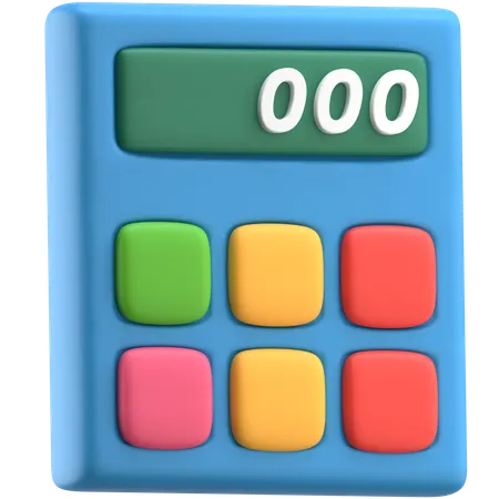 Calculator  3D Icon