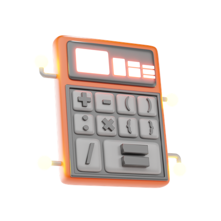 Calculator  3D Icon